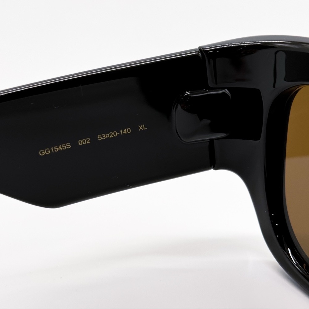 NEW GUCCI GG1545S 002 OVERSIZED BROWN WOMEN SUNGLASSES GUCCI - Picture 7 of 9